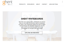 Tablet Screenshot of ghent.com